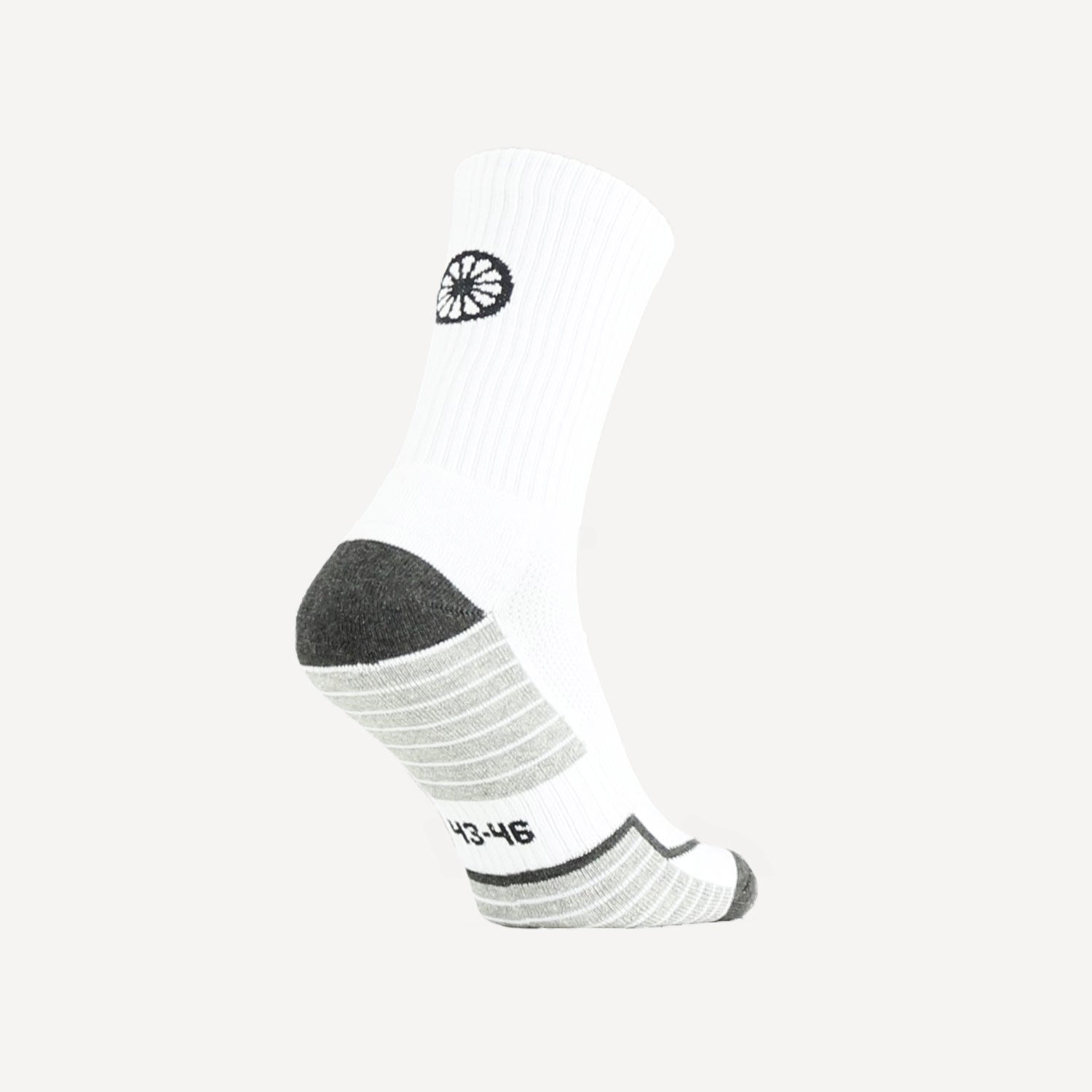 The Indian Maharadja Kadiri High Tennis Socks - LTV Dosh - White (2)