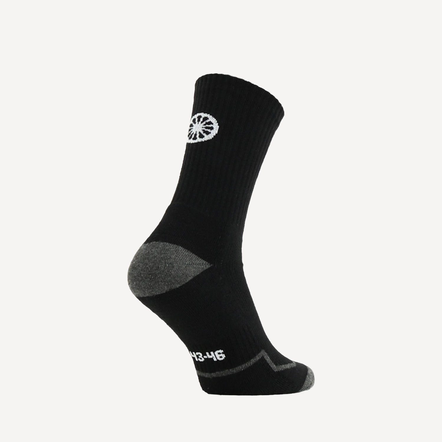 The Indian Maharadja Kadiri High Tennis Socks - Black (2)