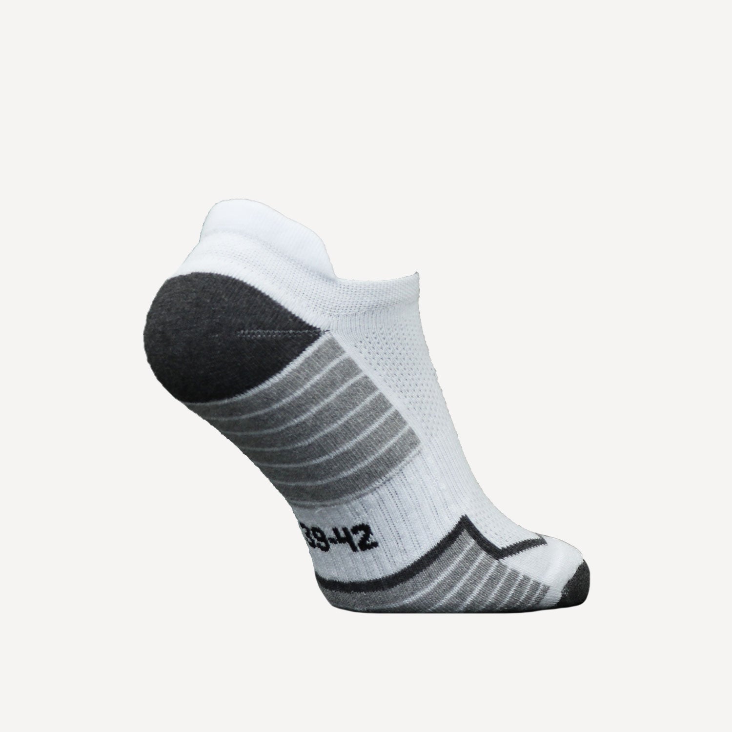 The Indian Maharadja Kadiri Low Tennis Socks - LTV Dosh - White (2)