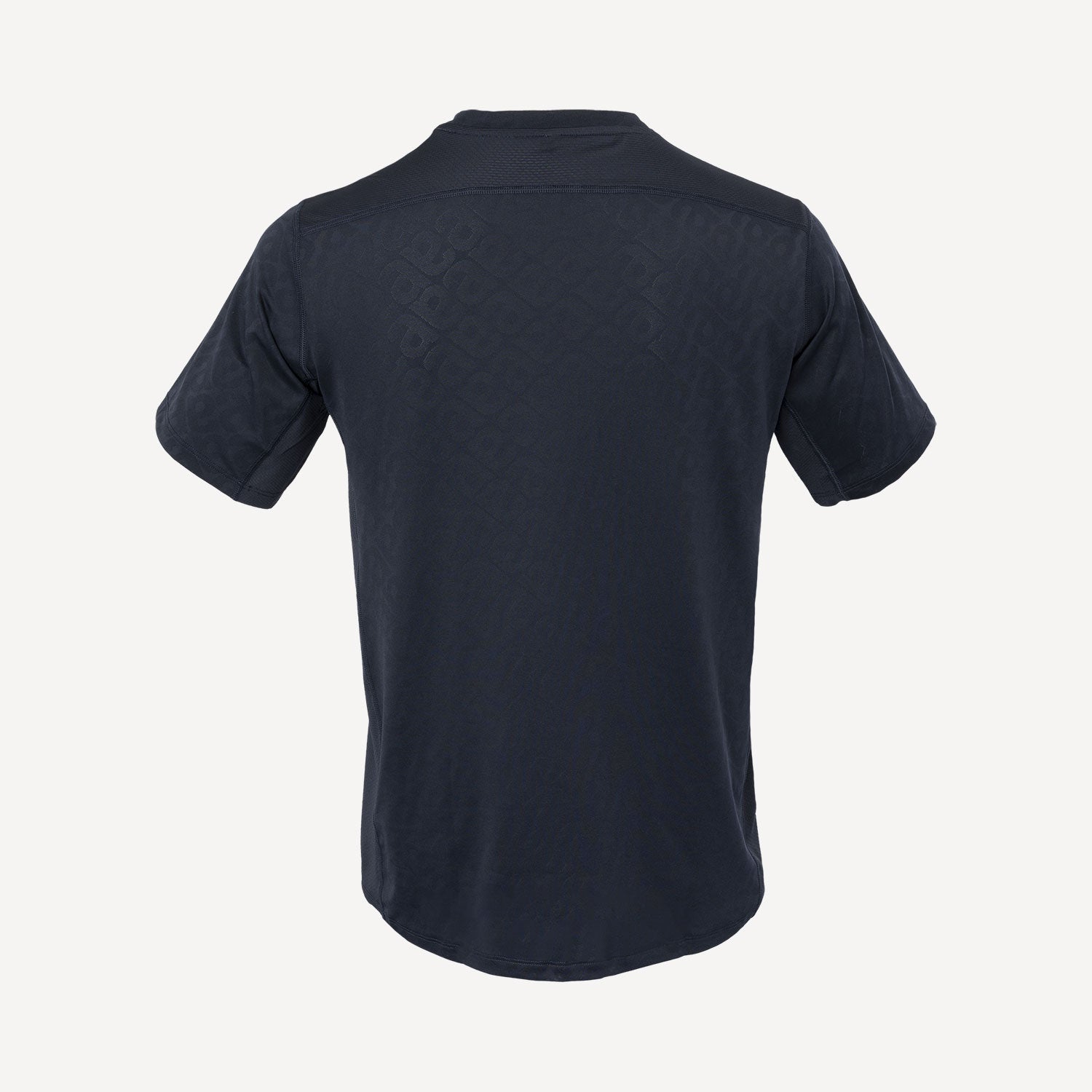 The Indian Maharadja Kadiri Men's Jacquard Tennis Shirt - Dark Blue (2)