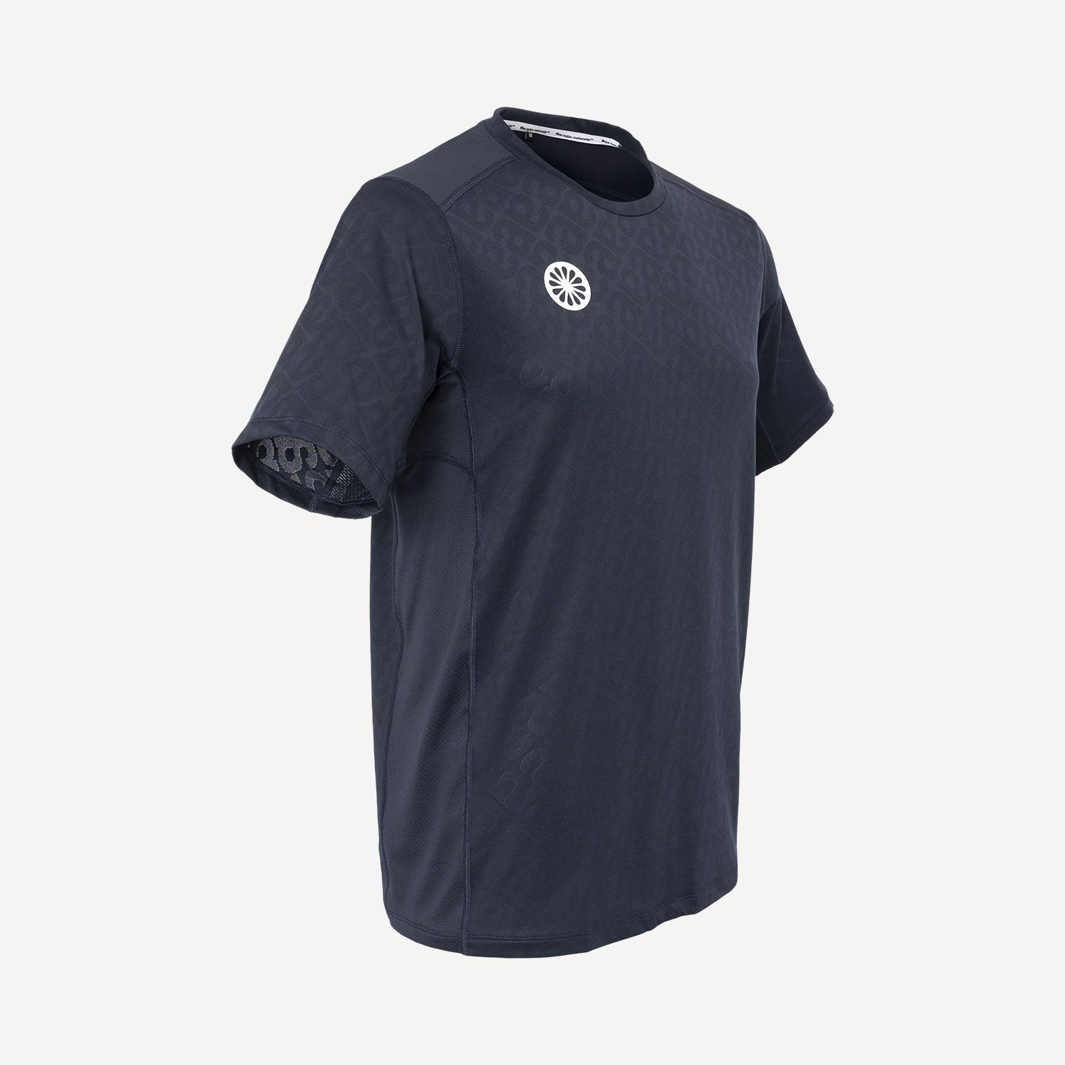 The Indian Maharadja Kadiri Men's Jacquard Tennis Shirt - Dark Blue (3)