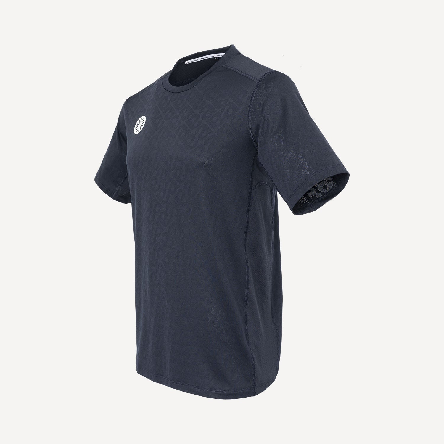 The Indian Maharadja Kadiri Men's Jacquard Tennis Shirt - Dark Blue (4)
