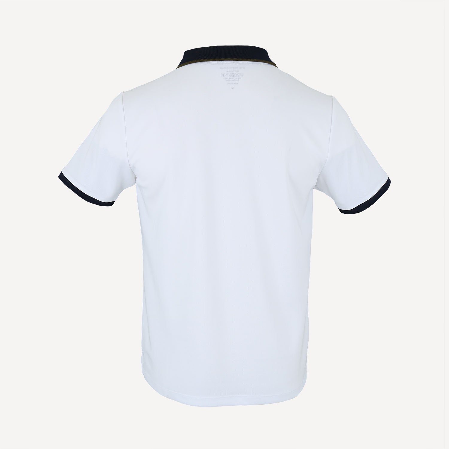 The Indian Maharadja Kadiri Men's Pique Tennis Polo - White (2)