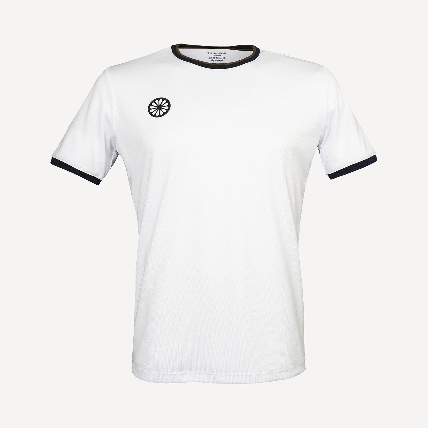 The Indian Maharadja Kadiri Men's Pique Tennis Shirt - White (1)