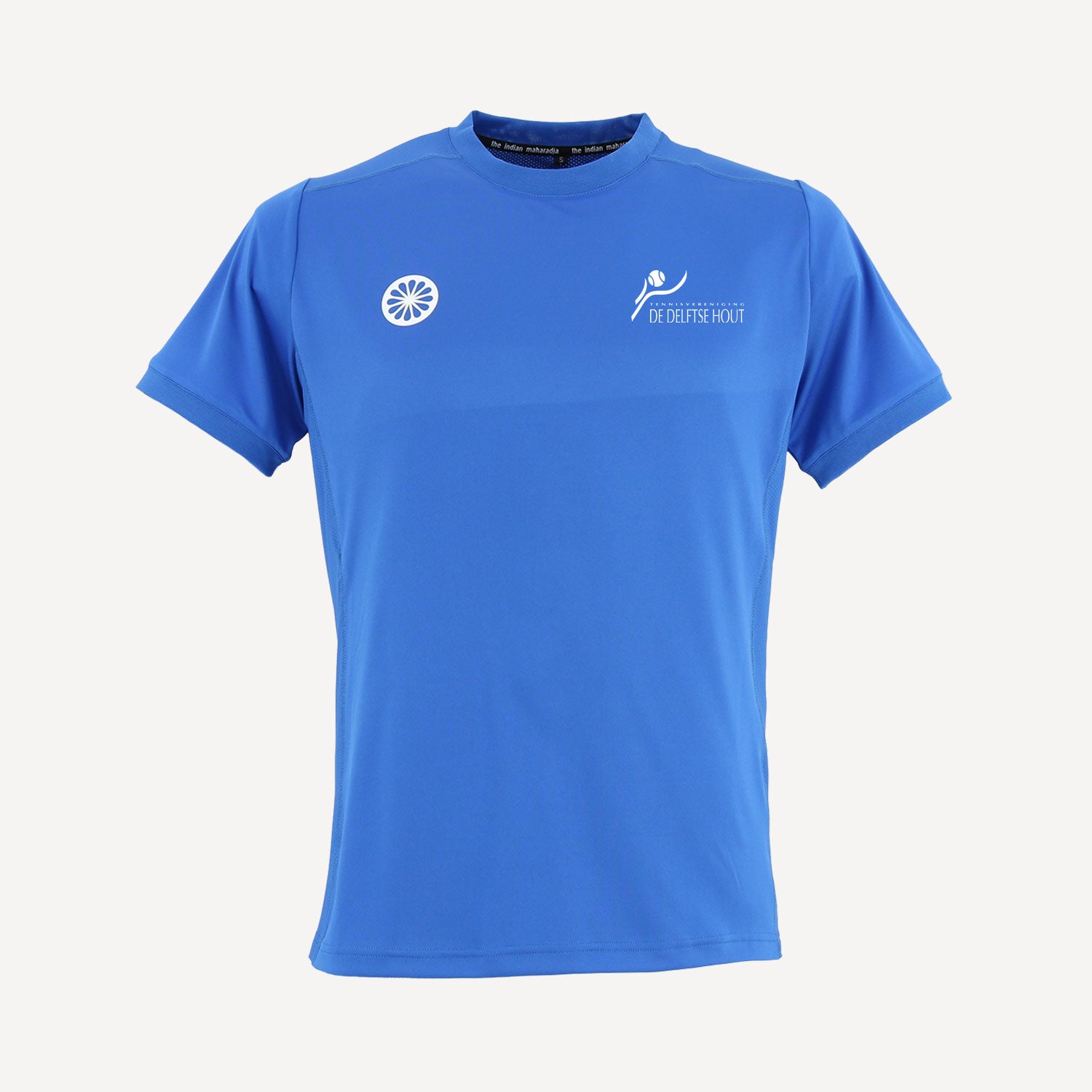 The Indian Maharadja Kadiri Men's Tennis Shirt - De Delftse Hout - Blue (1)