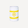 The Indian Maharadja Kadiri Uni Striped Tennis Wristbands - Yellow (1)