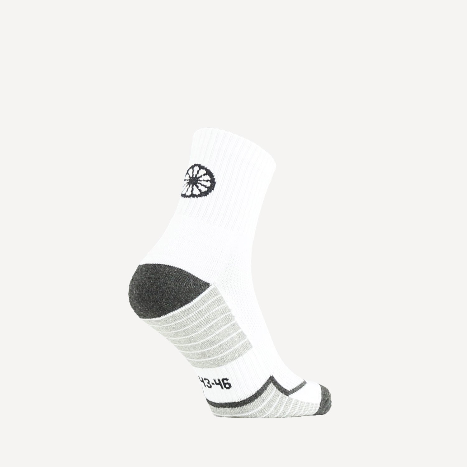 The Indian Maharadja Kadiri Uni Tennis Socks Low - White (3)