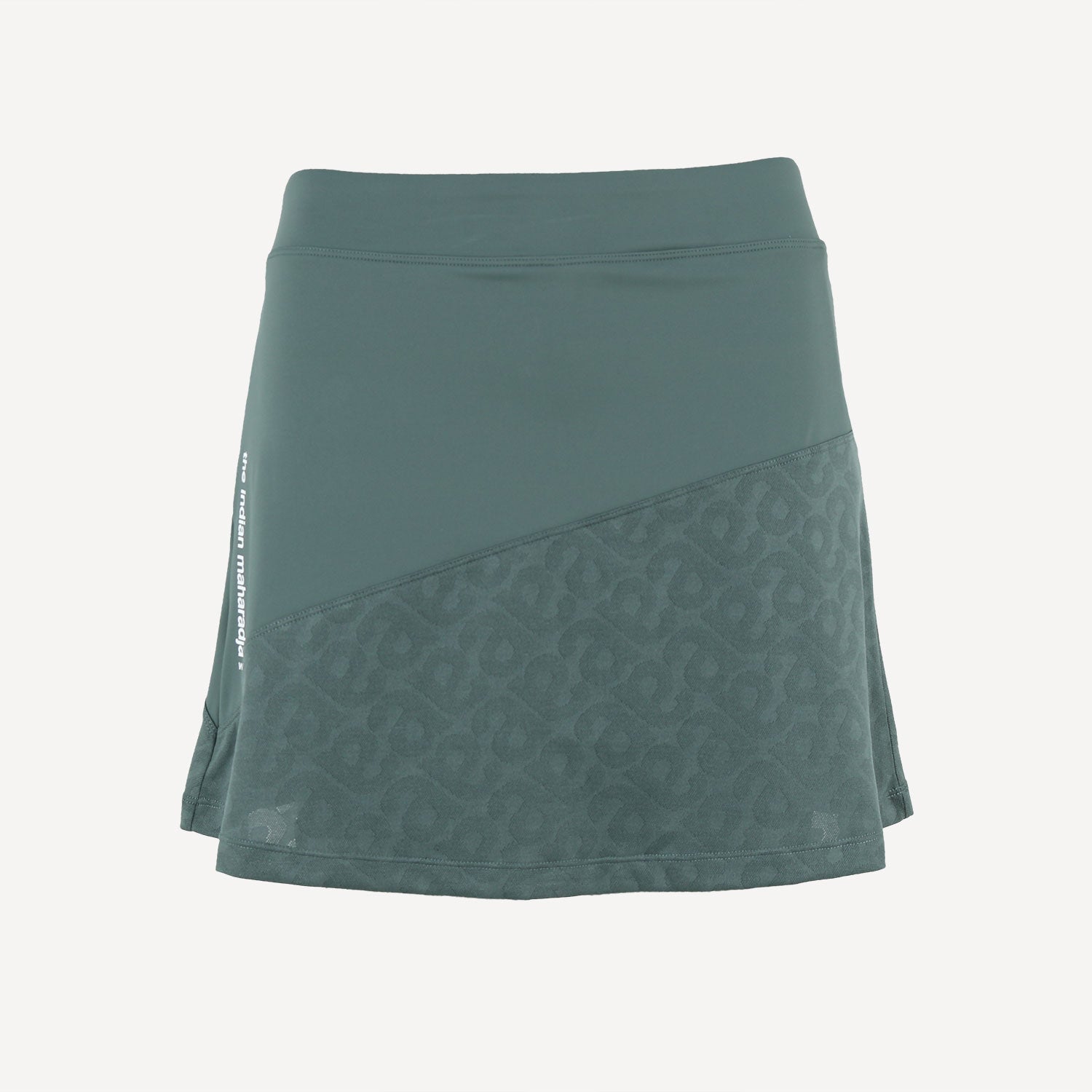 The Indian Maharadja Kadiri Women's Jacquard Tennis Skirt - Green (1)