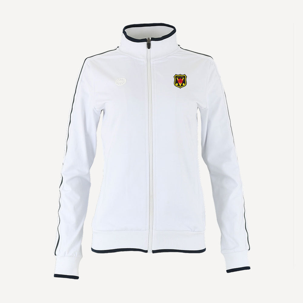 The Indian Maharadja Kadiri Women's Tennis Jacket - TV Victoria - White (1)