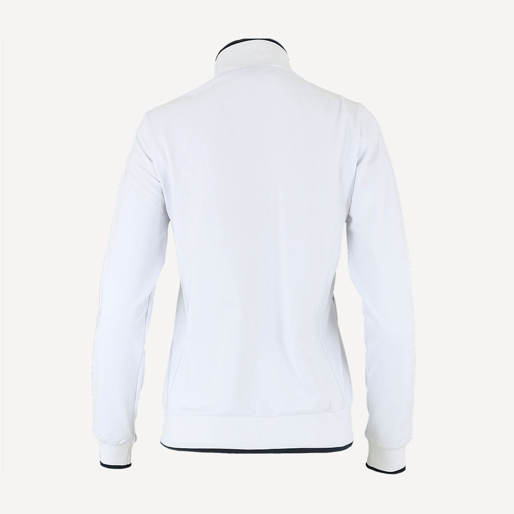 The Indian Maharadja Kadiri Women's Tennis Jacket - TV Victoria - White (2)