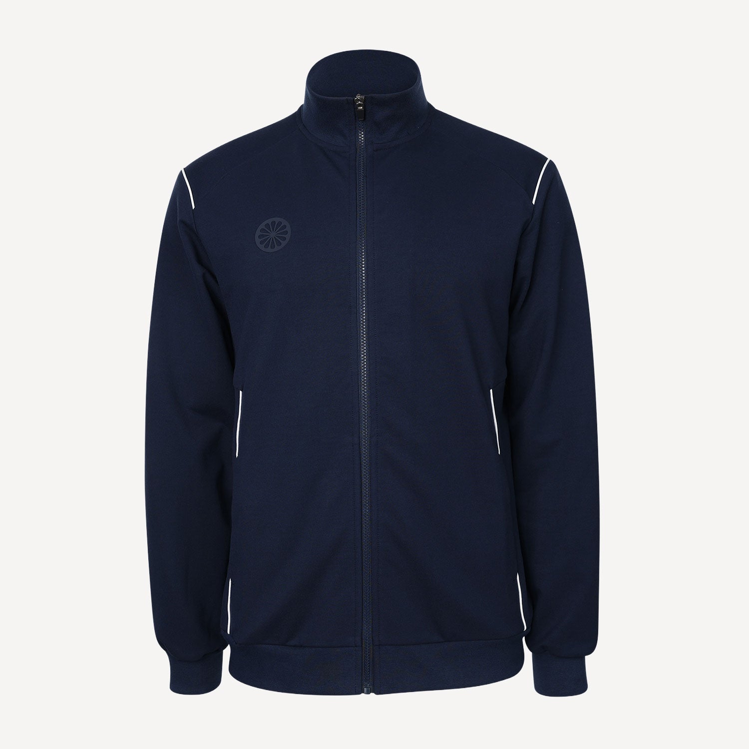 The Indian Maharadja Men's Cotton Tennis Track Jacket - Night Blue (3)