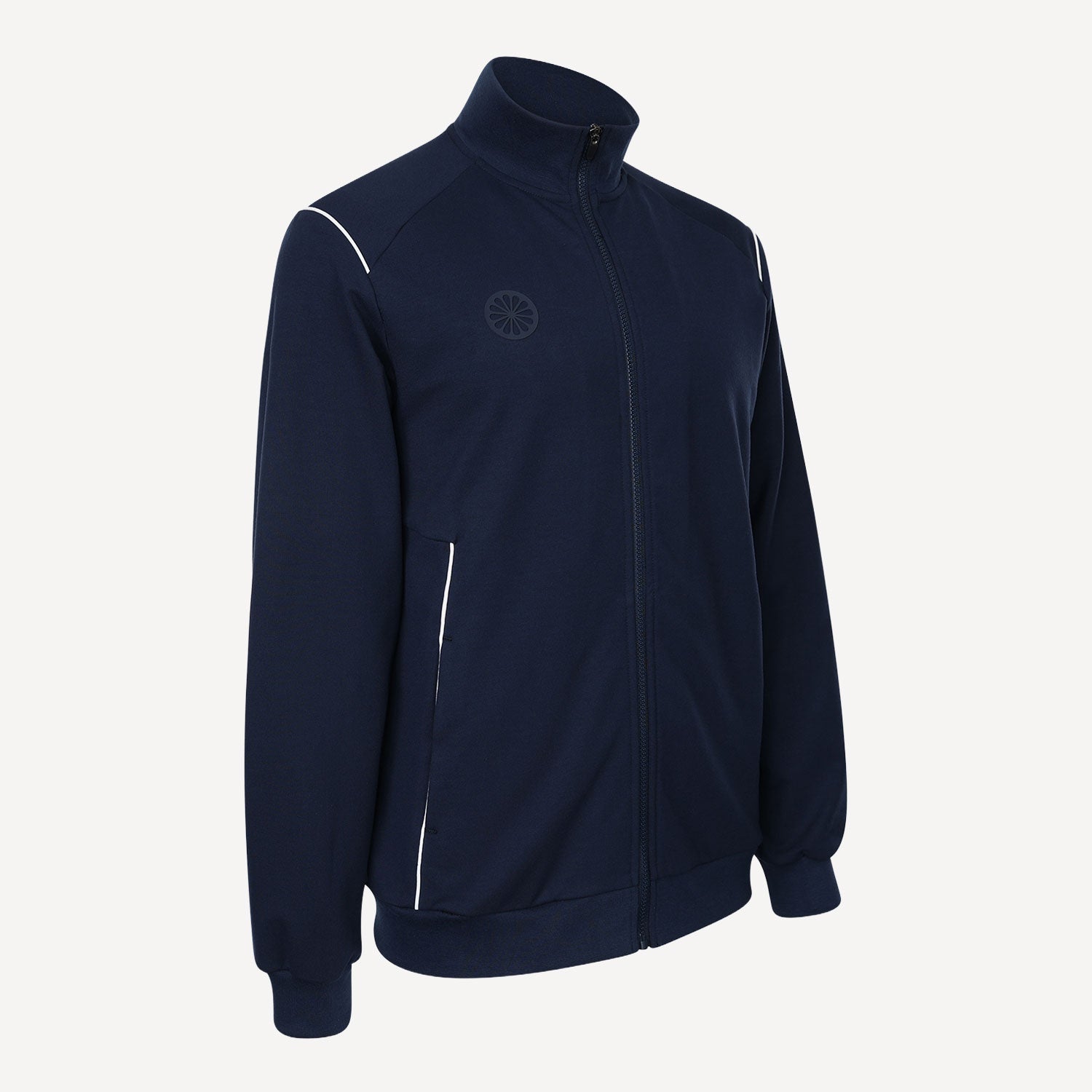 The Indian Maharadja Men's Cotton Tennis Track Jacket - Night Blue (4)