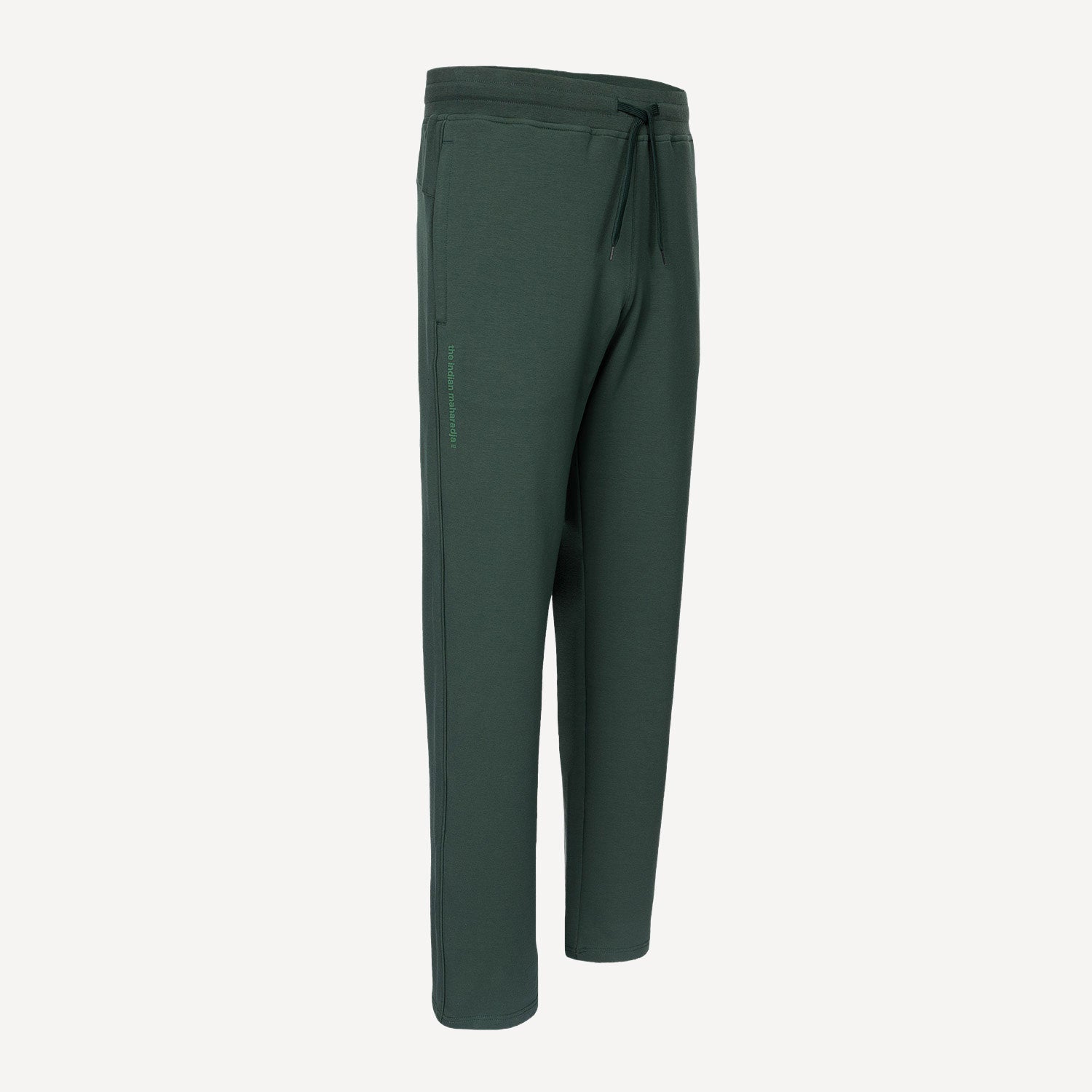 The Indian Maharadja Men's Cotton Tennis Track Pants - Hunter Green (4)
