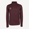 The Indian Maharadja Men's Half-Zip Long-Sleeve Top - Red (1)
