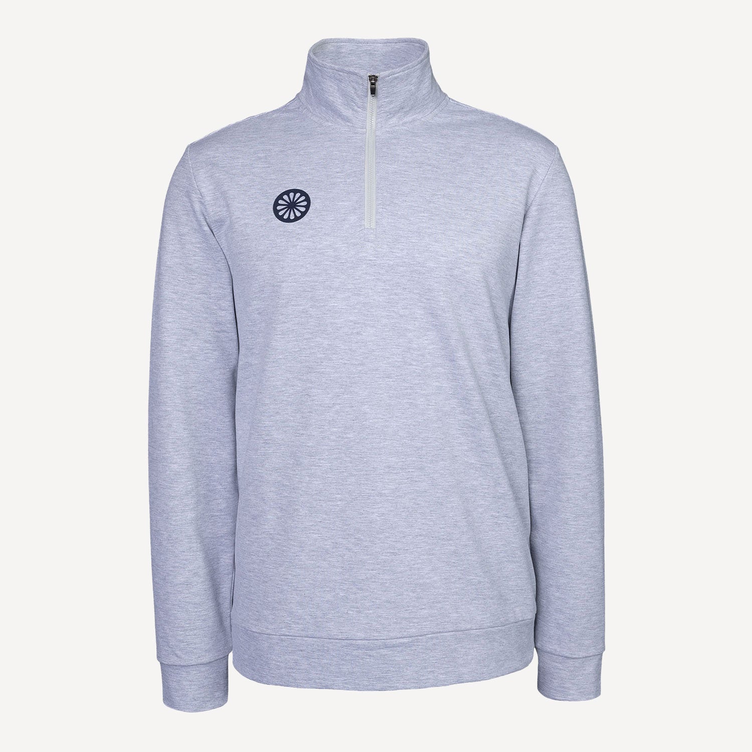 The Indian Maharadja Men's Half-Zip Tennis Sweater - Grey (3)