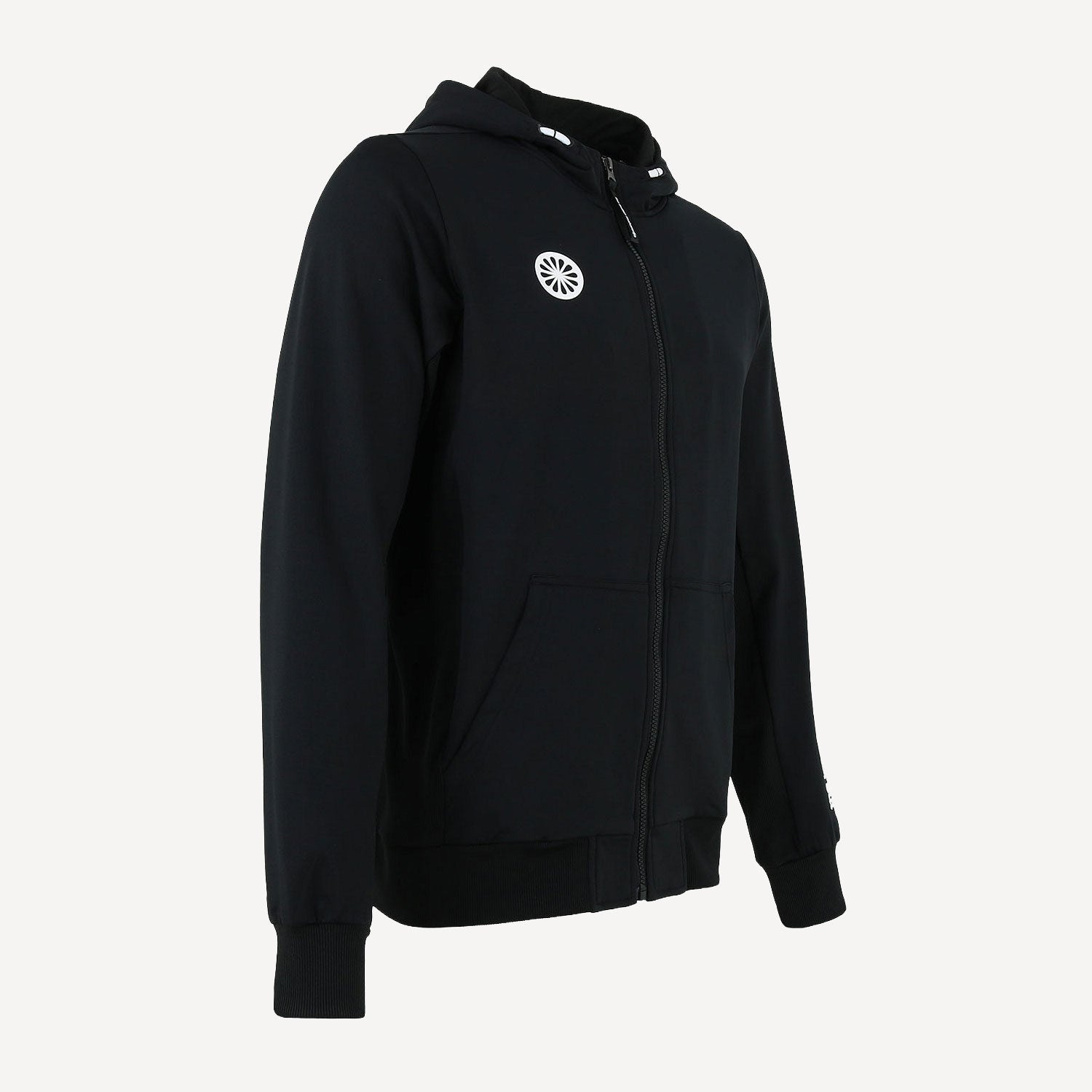 The Indian Maharadja Men's Hooded Tennis Jacket - Black (4)