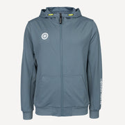The Indian Maharadja Men's Hooded Tennis Jacket - Misty Grey (3)