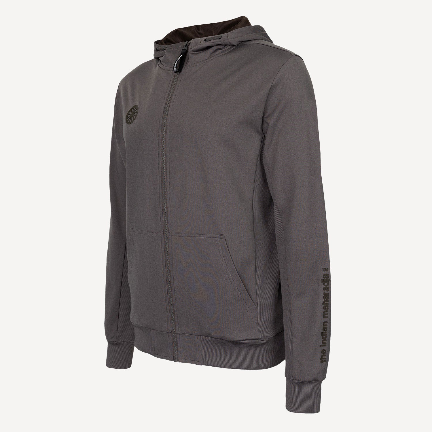 The Indian Maharadja Men's Hooded Tennis Jacket - Walnut (6)