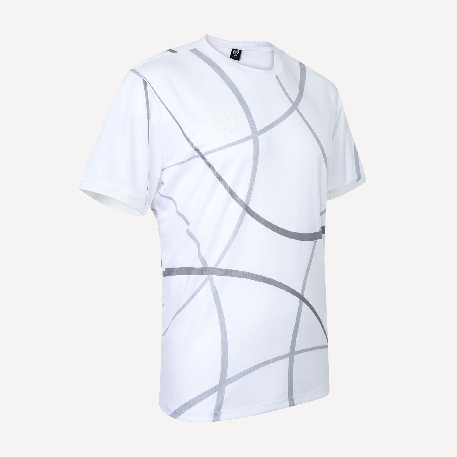 The Indian Maharadja Men's Pique Smash Tennis Shirt - Grey (4)