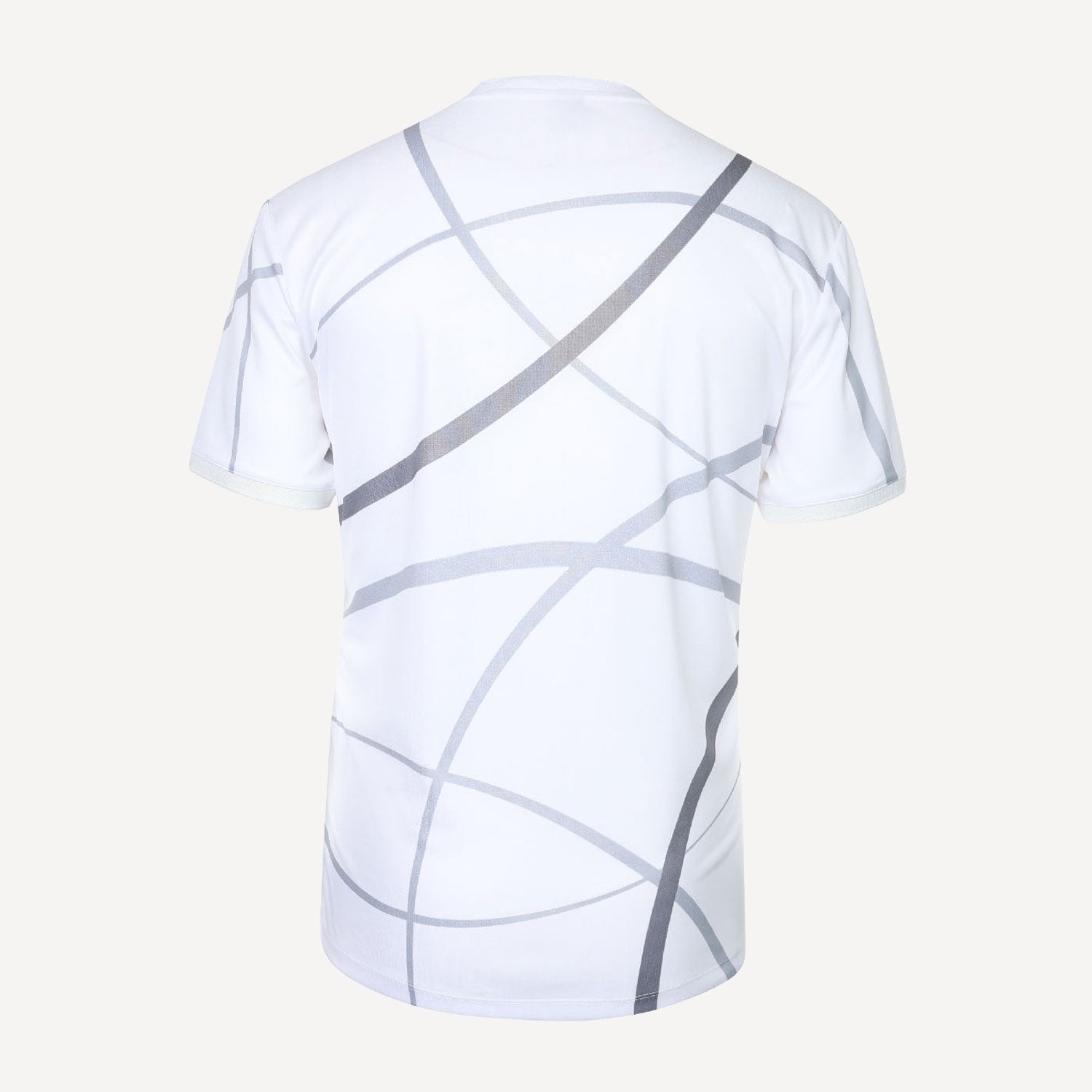 The Indian Maharadja Men's Pique Smash Tennis Shirt - Grey (5)