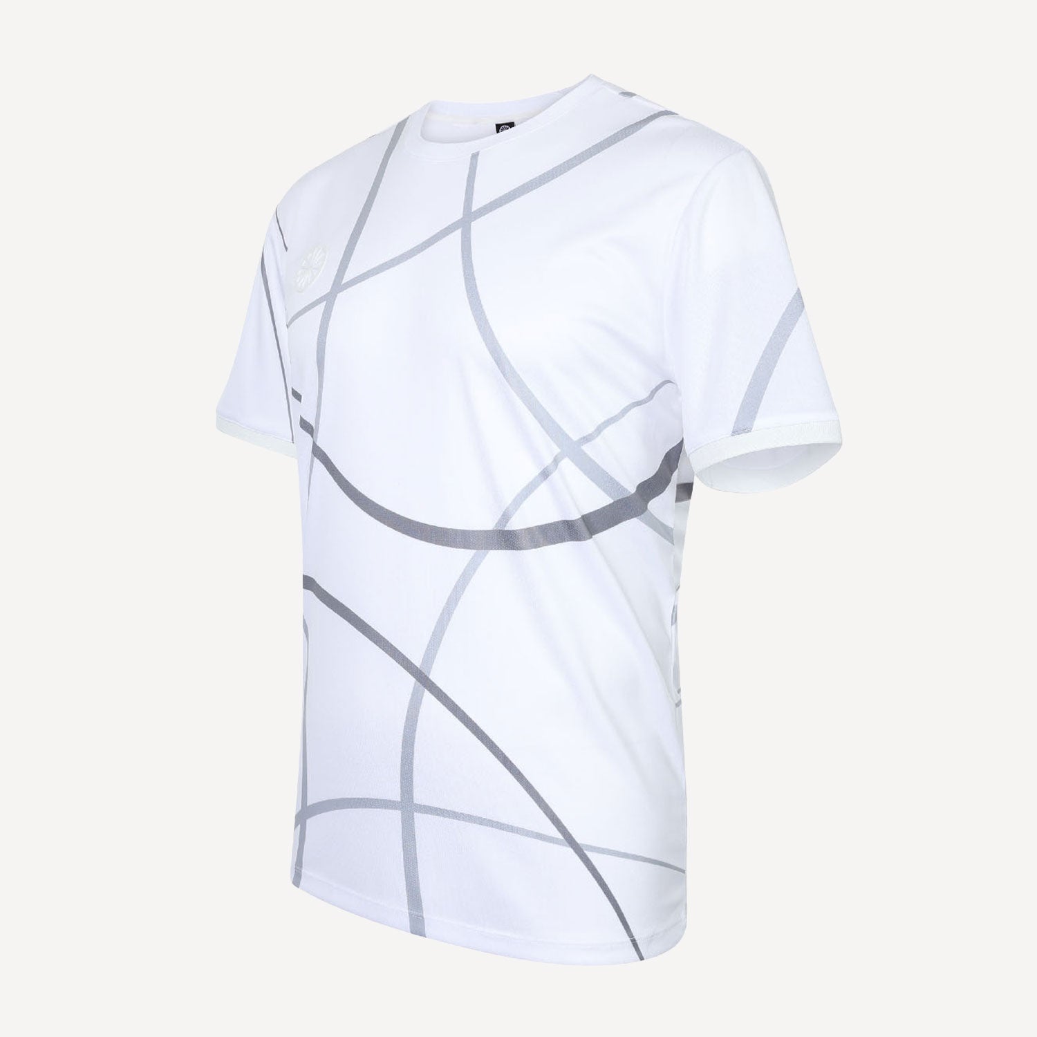 The Indian Maharadja Men's Pique Smash Tennis Shirt - Grey (6)