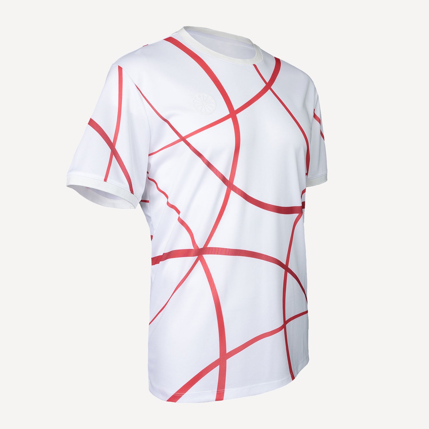The Indian Maharadja Men's Pique Smash Tennis Shirt - Red (2)