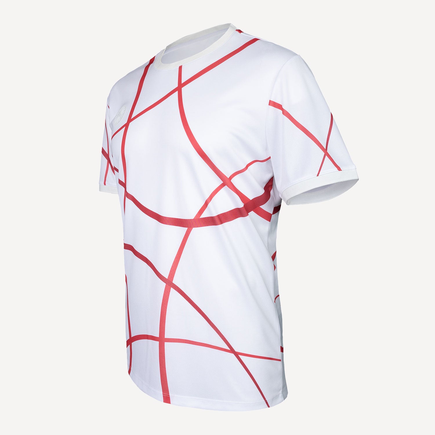 The Indian Maharadja Men's Pique Smash Tennis Shirt - Red (4)