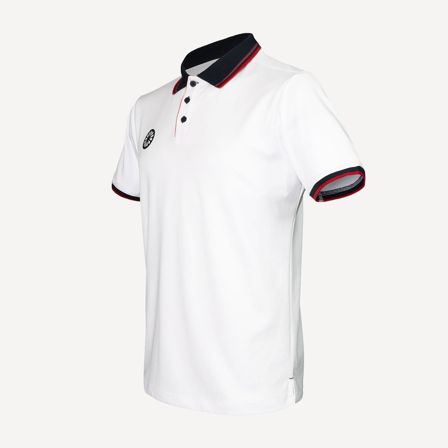 The Indian Maharadja Men's Pique Tennis Polo - White (4)