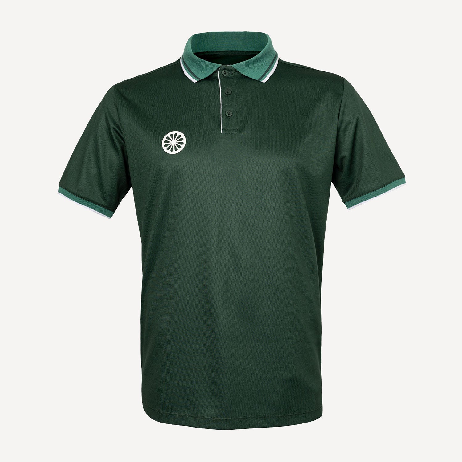 The Indian Maharadja Men's Pique Tennis Polo - Green (1)