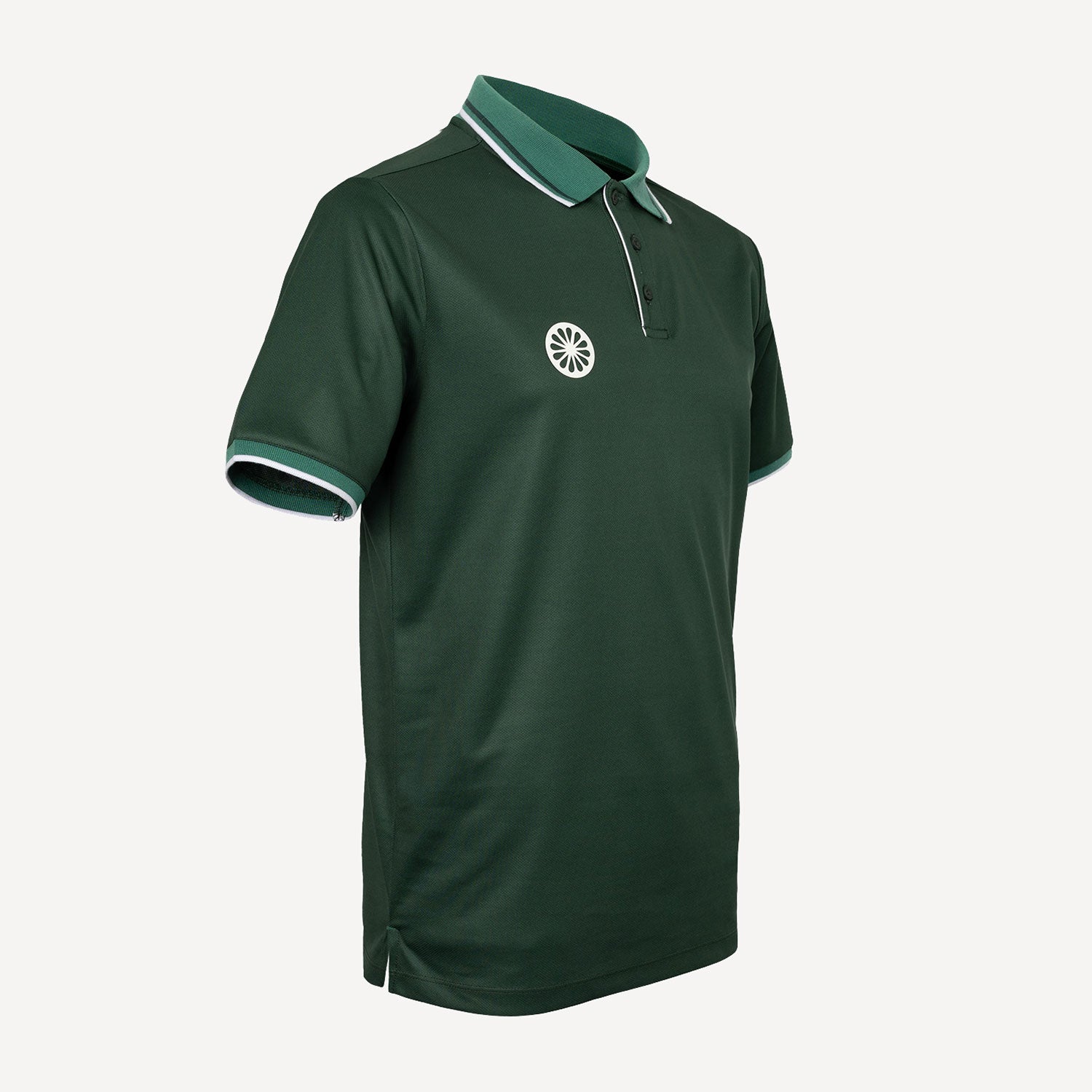 The Indian Maharadja Men's Pique Tennis Polo - Green (2)