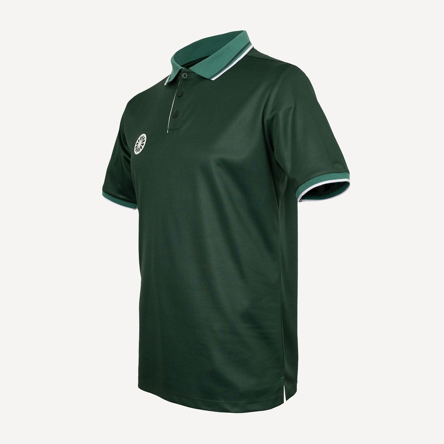 The Indian Maharadja Men's Pique Tennis Polo - Green (4)