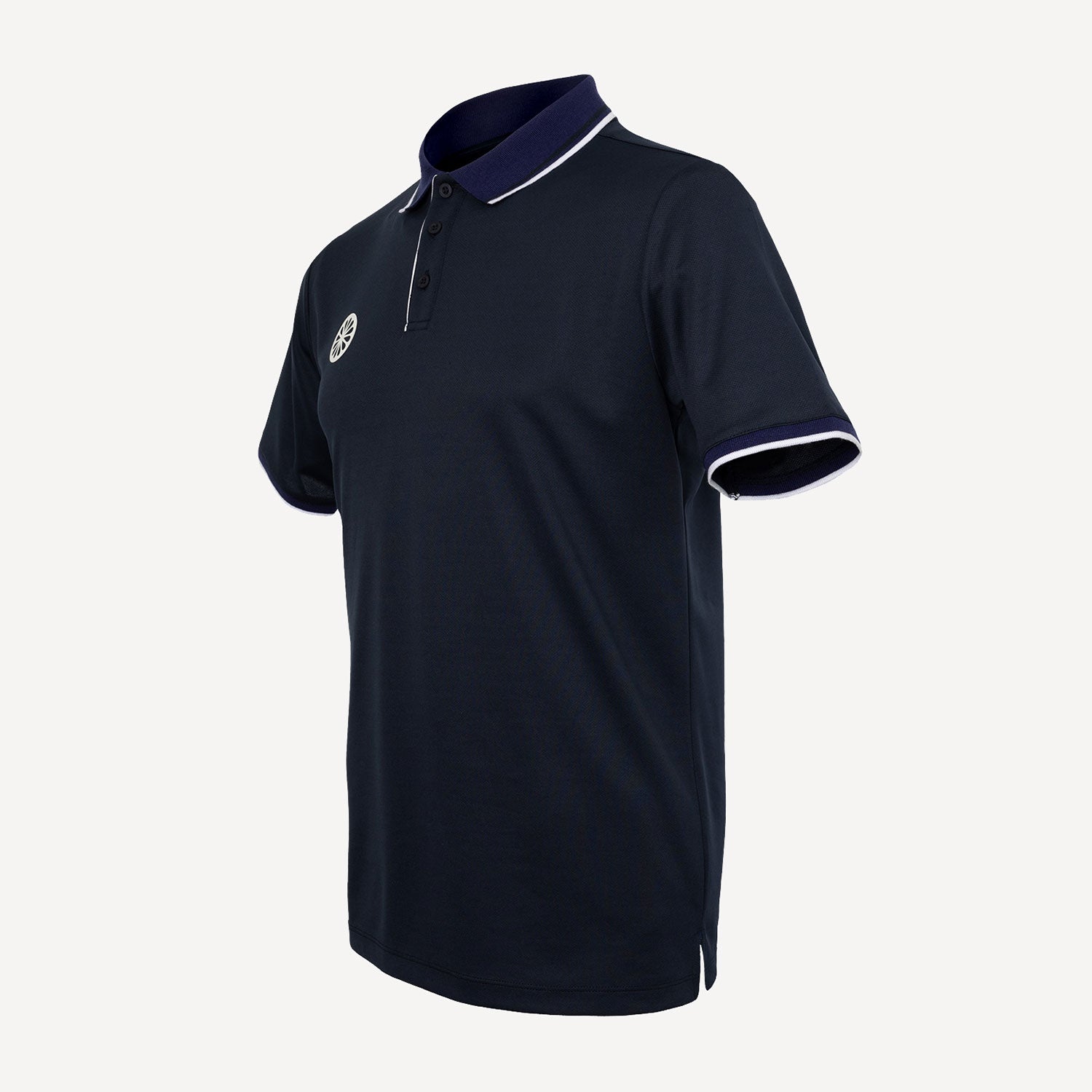 The Indian Maharadja Men's Pique Tennis Polo - Dark Blue (4)