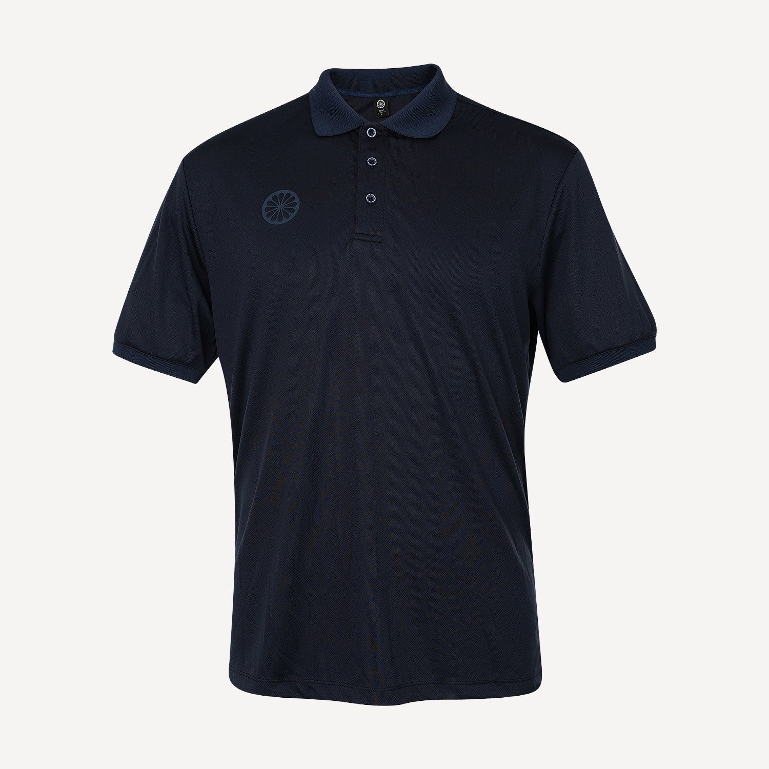 The Indian Maharadja Men's Pique Tennis Polo - Navy (3)