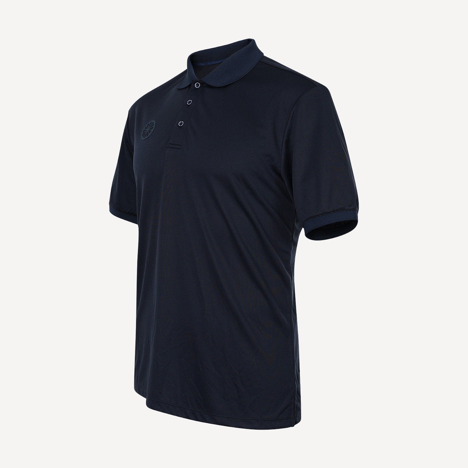 The Indian Maharadja Men's Pique Tennis Polo - Navy (6)
