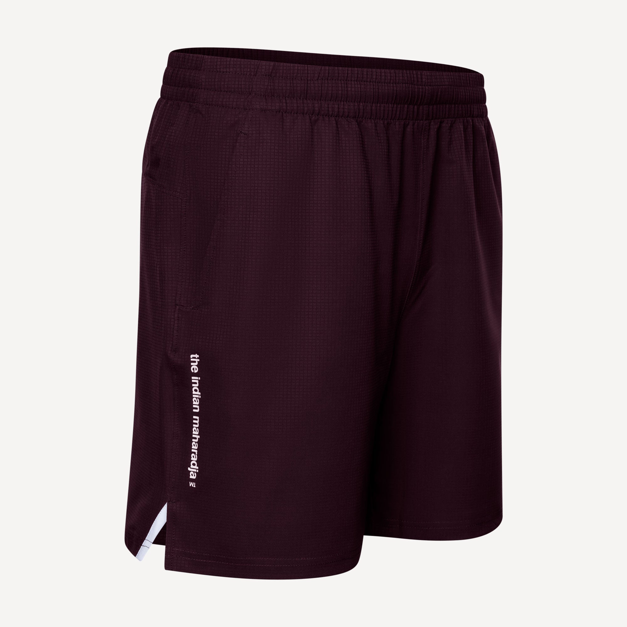The Indian Maharadja Men's Ripstop Retro Tennis Shorts - Red (2)