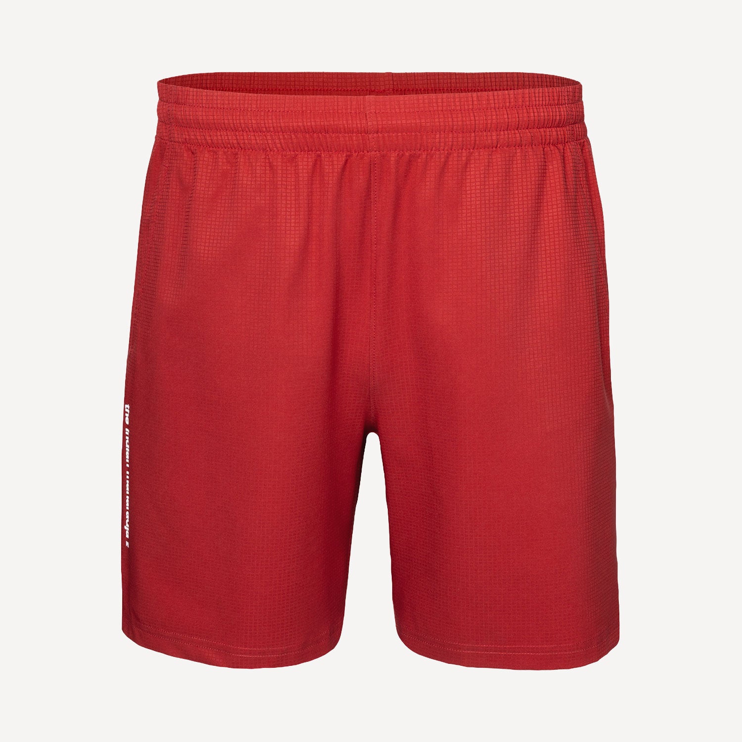The Indian Maharadja Men's Ripstop Retro Tennis Shorts - Red (1)