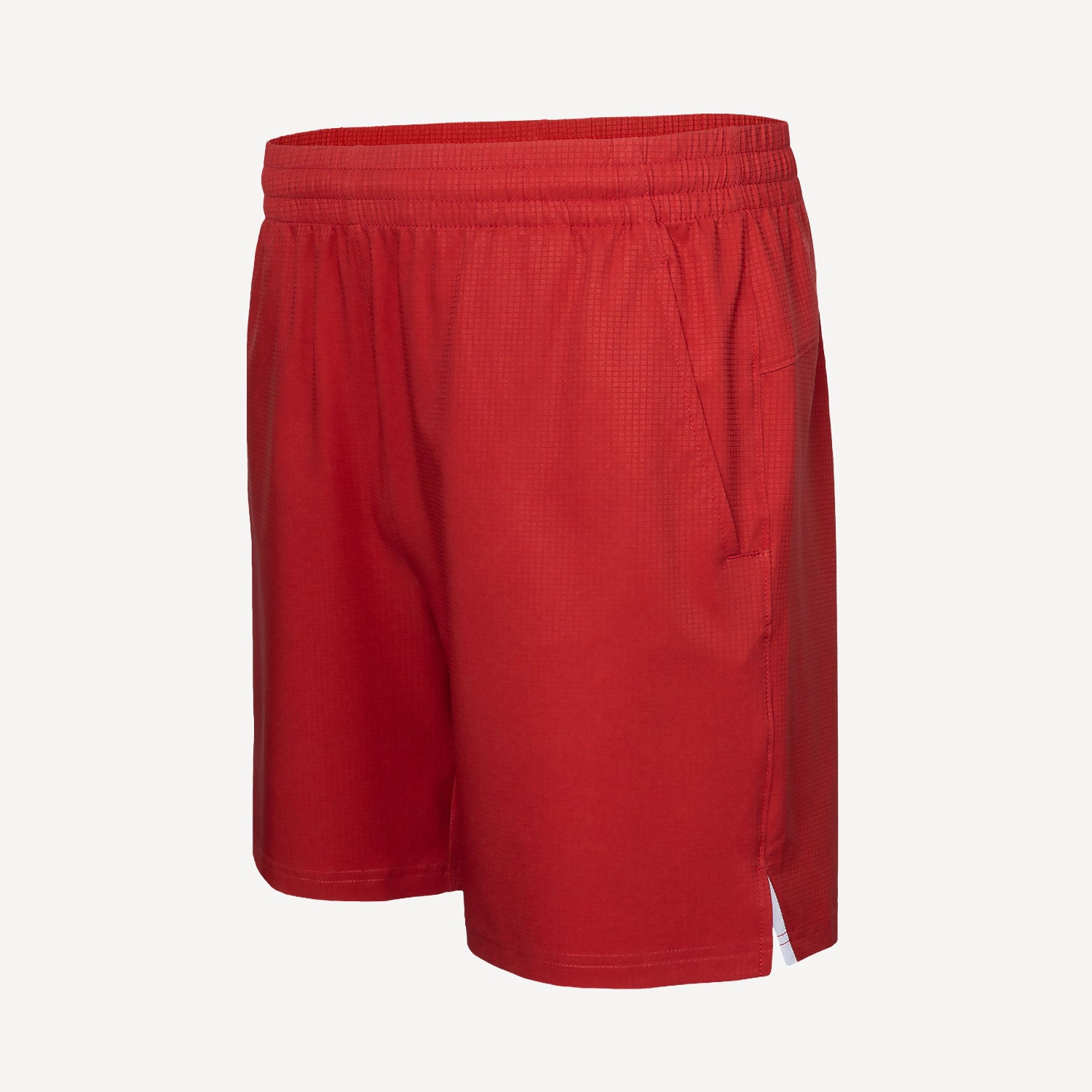 The Indian Maharadja Men's Ripstop Retro Tennis Shorts - Red (4)