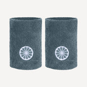 The Indian Maharadja Tennis Wristbands Large - Misty Grey (1)