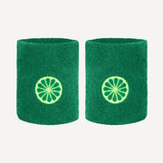 The Indian Maharadja Tennis Wristbands Small - Lush Green (1)
