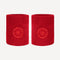 The Indian Maharadja Tennis Wristbands Small - Red (1)