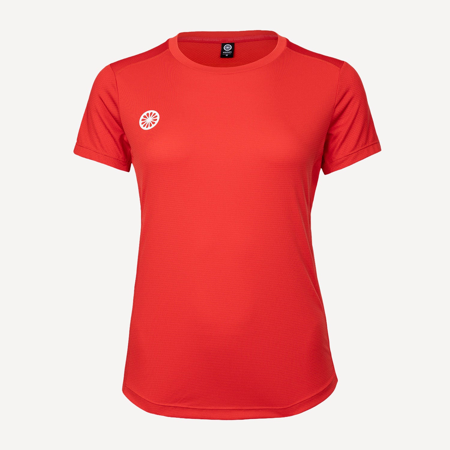 The Indian Maharadja Women's Agility Round Neck Tennis Shirt - Red (1)