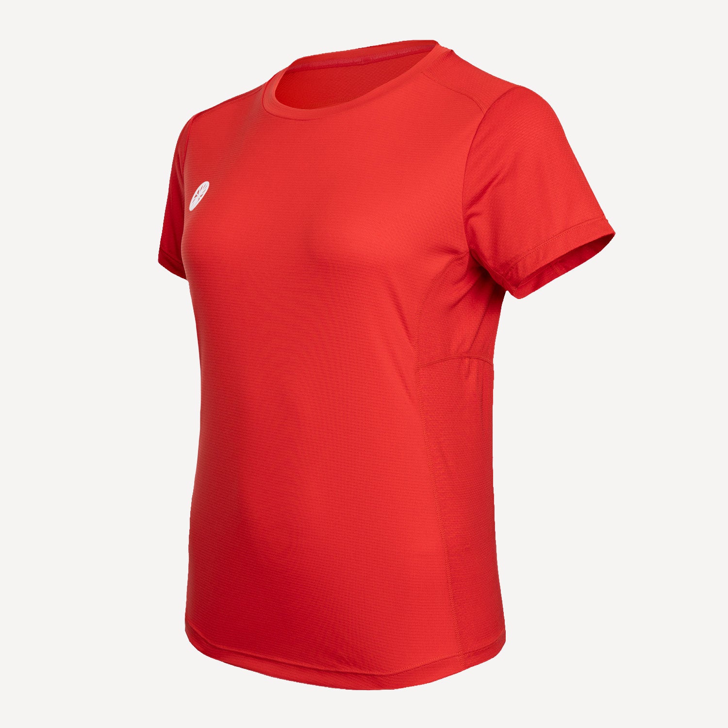 The Indian Maharadja Women's Agility Round Neck Tennis Shirt - Red (4)