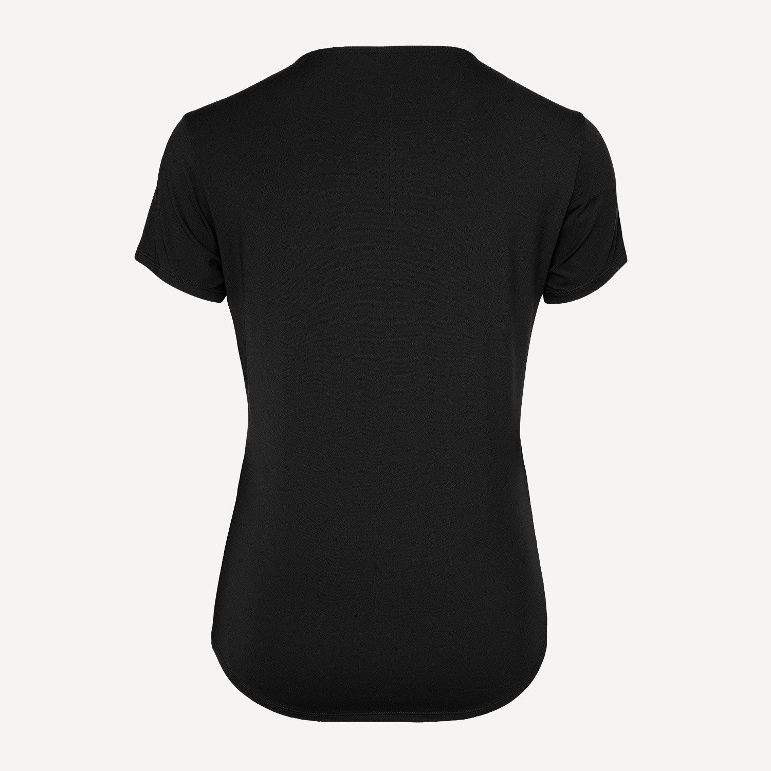 The Indian Maharadja Women's Breeze Round Neck Tennis Shirt - Black (5)