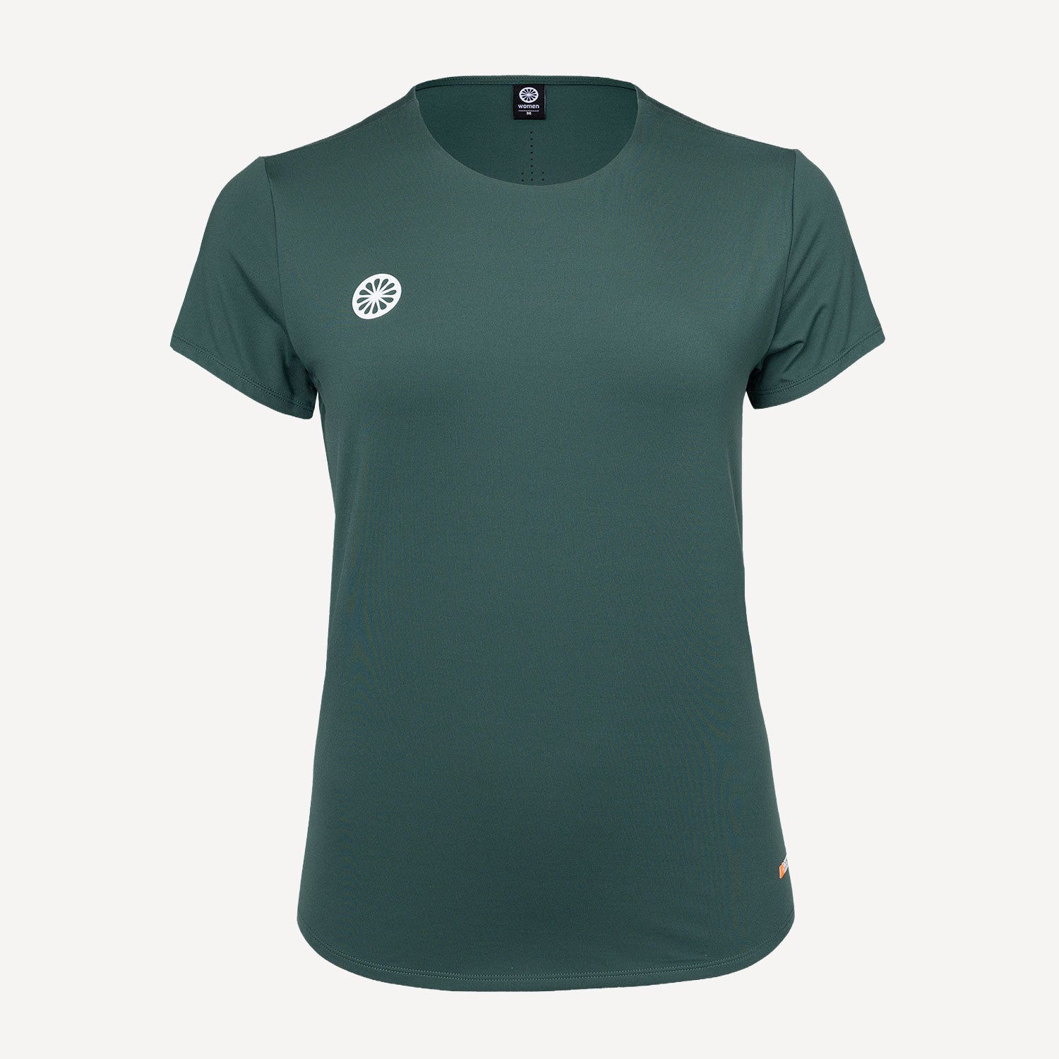The Indian Maharadja Women's Breeze Round Neck Tennis Shirt - Hinter Green (3)