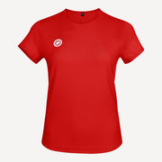 The Indian Maharadja Women's Breeze Round Neck Tennis Shirt - Red (1)