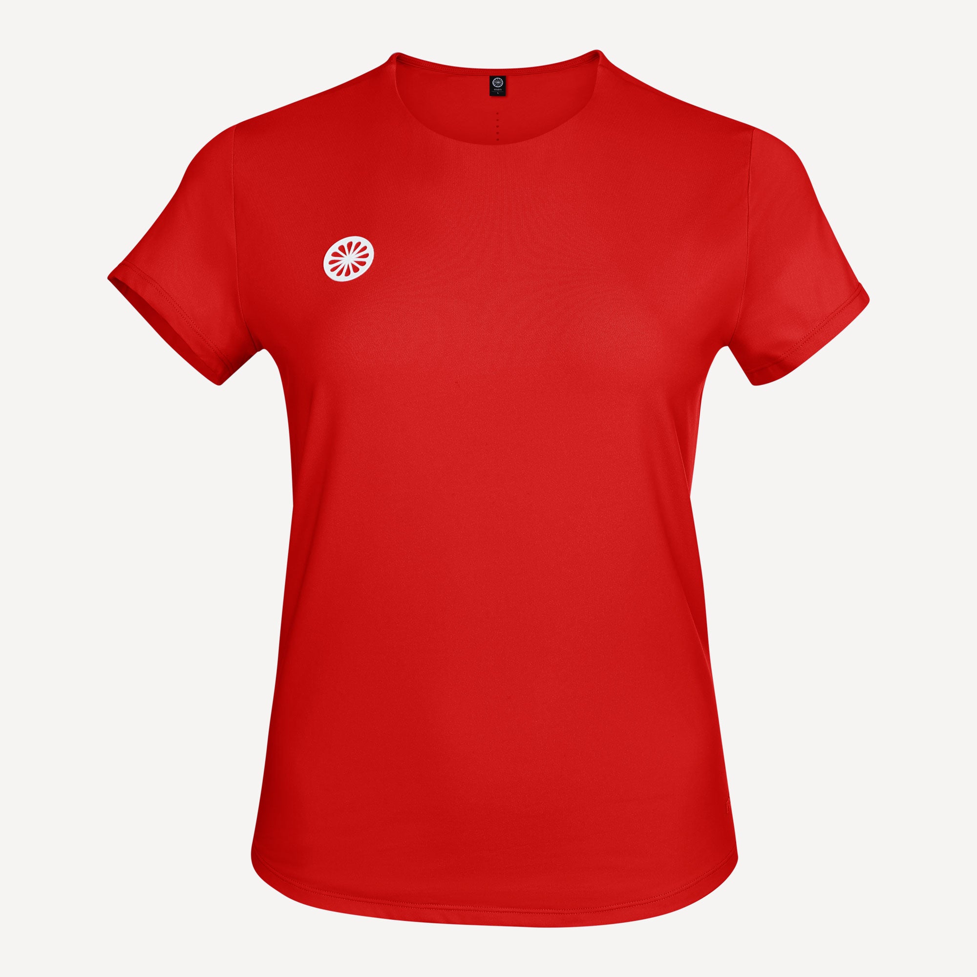 The Indian Maharadja Women's Breeze Round Neck Tennis Shirt - Red (1)
