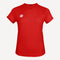 The Indian Maharadja Women's Breeze Round Neck Tennis Shirt - Red (1)