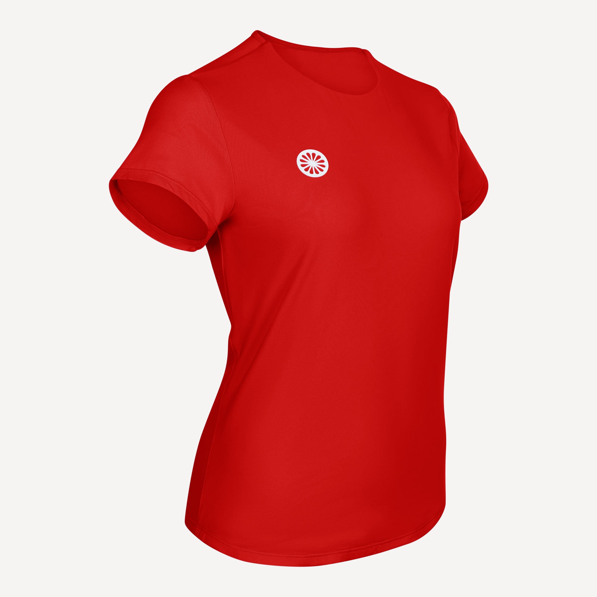 The Indian Maharadja Women's Breeze Round Neck Tennis Shirt - Red (2)