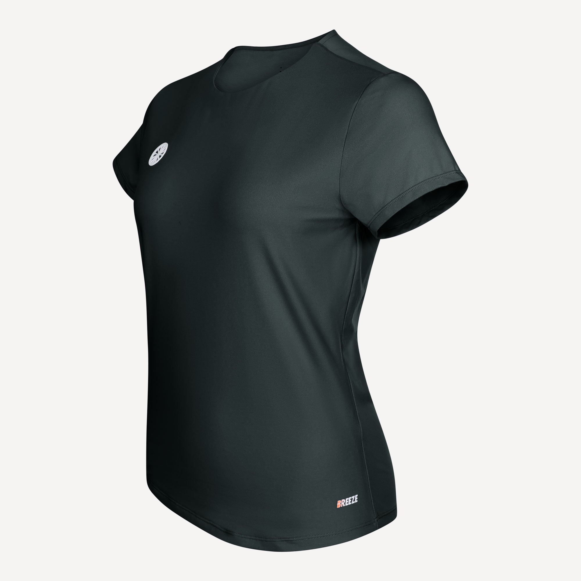 The Indian Maharadja Women's Breeze Round Neck Tennis Shirt - Grey (4)