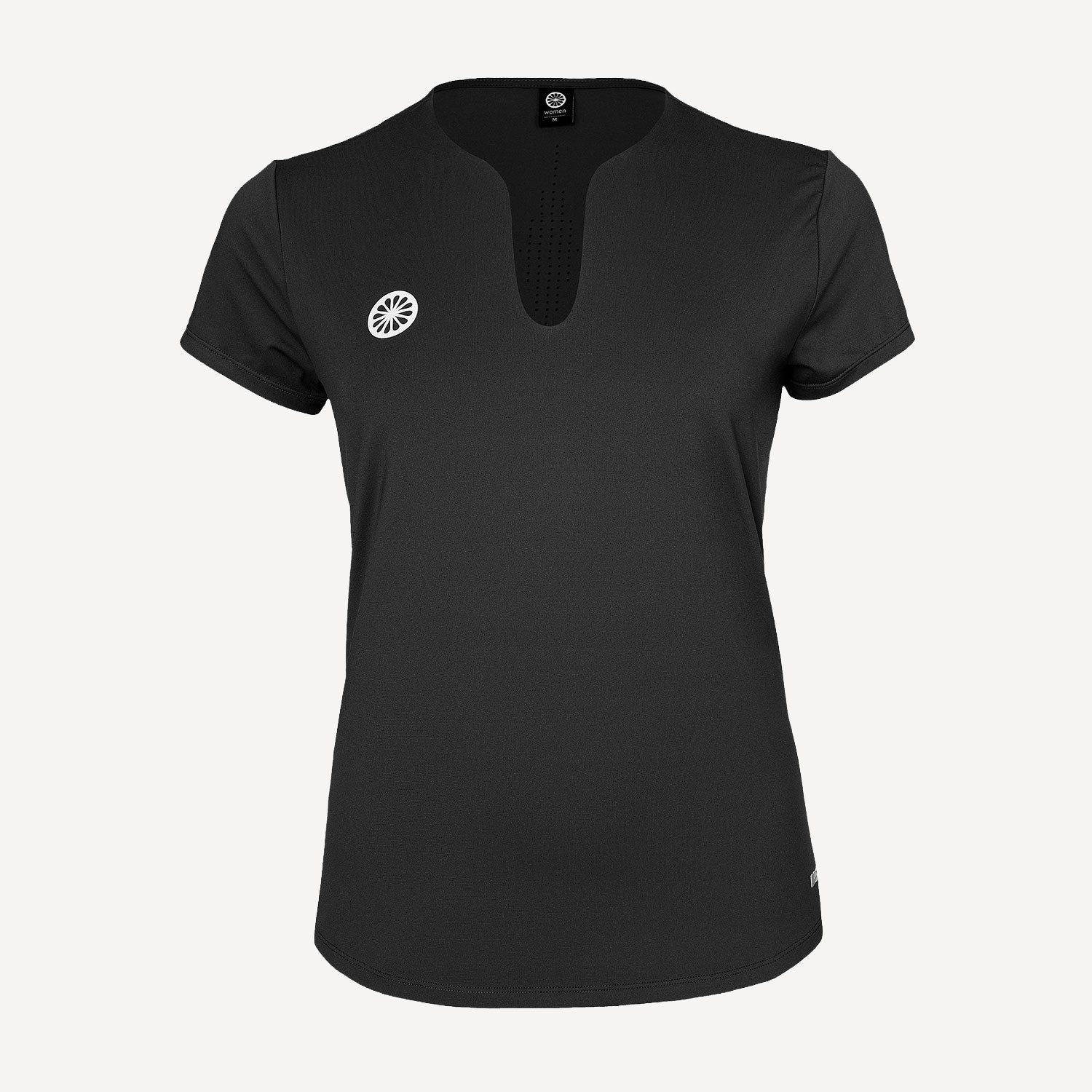 The Indian Maharadja Women's Breeze Tennis Shirt - Black (3)
